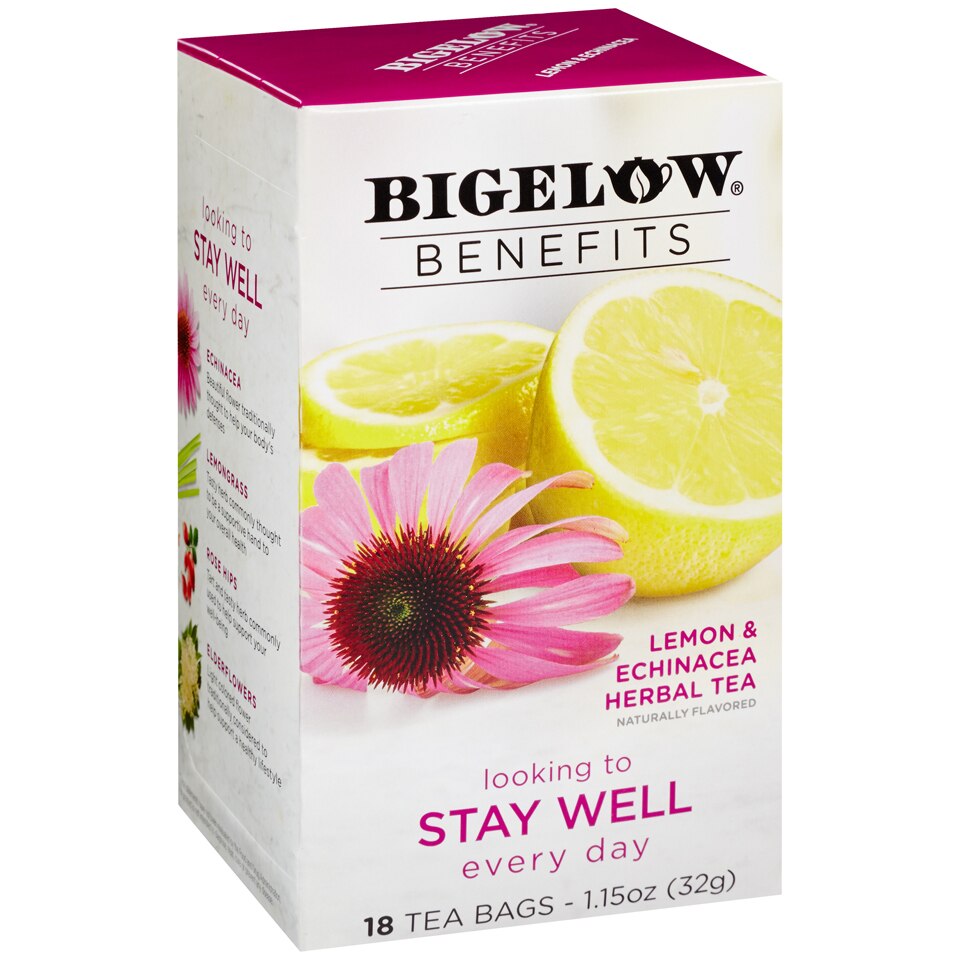 Bigelow Benefits Lemon and Echinacea Herbal Tea