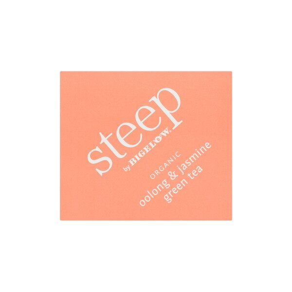 Steep by Bigelow Organic Oolong & Jasmine Green Tea, 20 ct, 1.28 oz