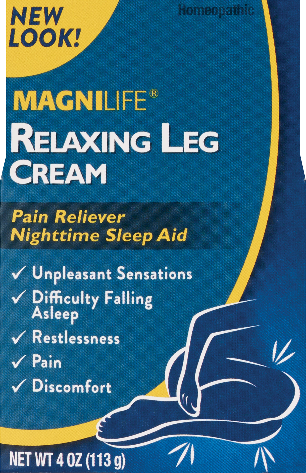 Magnilife - Crema relajante para las piernas, 4 oz