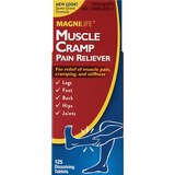 Magnilife Muscle Cramp Pain Reliever Dissolving Tablets, 125 CT, thumbnail image