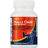 Magnilife Muscle Cramp Pain Reliever Dissolving Tablets, 125 CT, thumbnail image