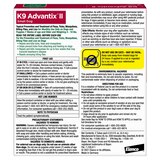 K9 Advantix II Small Dog Flea & Tick Treatment, 2 ct, thumbnail image
