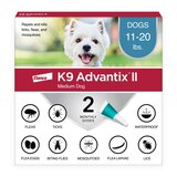 K9 Advantix II Medium Dog Flea & Tick Treatment, 2 ct, thumbnail image