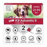 K9 Advantix II Large Dog Flea & Tick Treatment, 2 ct, thumbnail image
