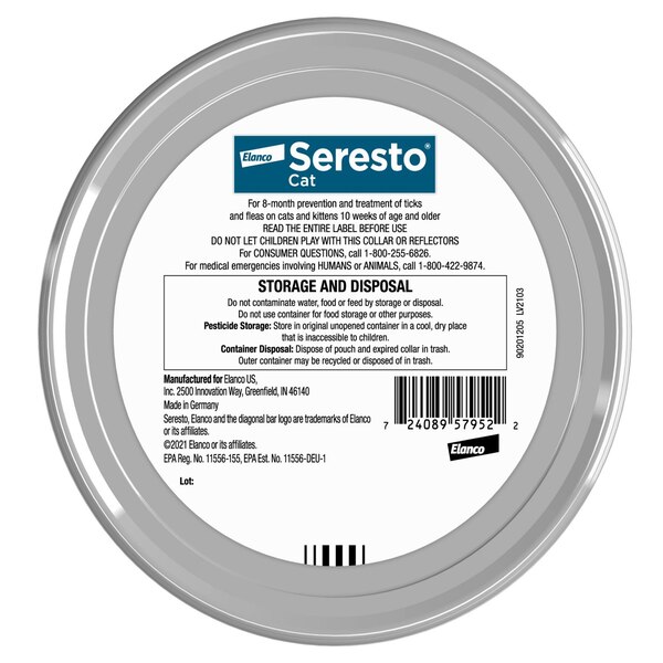 Seresto Cat Flea & Tick Collar, 1 ct
