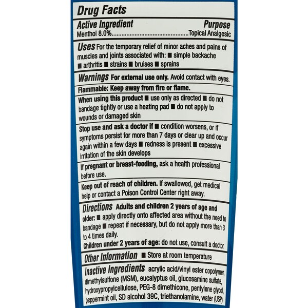 Stopain Extra Strength Pain Relief Gel, 3OZ