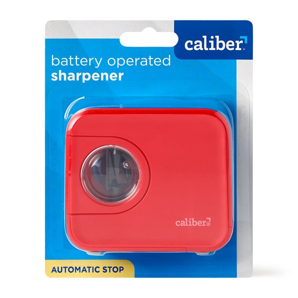 Caliber Battery Operated Sharpener, Assorted Colors