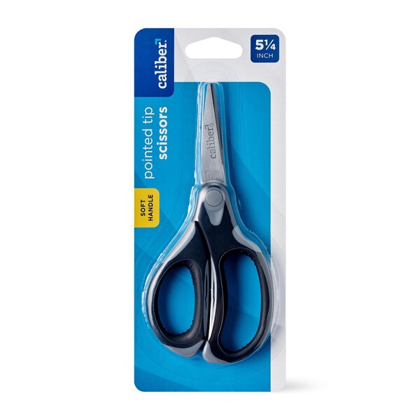 Caliber 5 inch Soft Handle Pointed Scissors