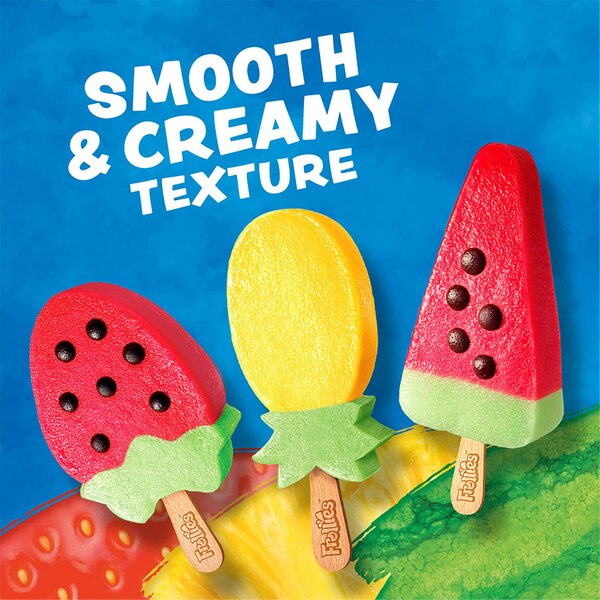 Frollies, Strawberry Ice Cream Bars, 6 ct, 15 oz