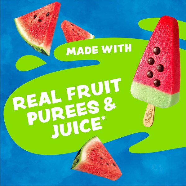 Frollies, Watermelon Ice Cream Bars, 6 ct, 15 oz