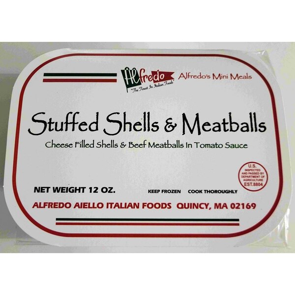 Alfredo Aiello, Mini Shells & Meatballs 12 oz