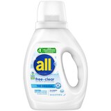 all Liquid Laundry Detergent, Free & Clear, thumbnail image