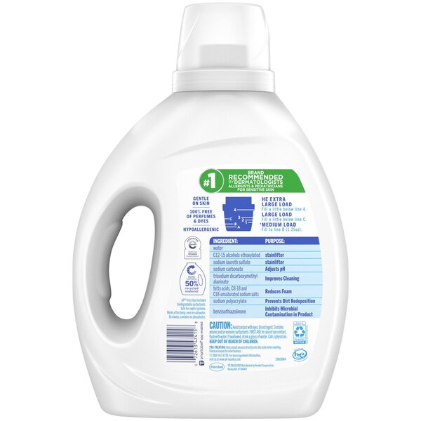 all Liquid Laundry Detergent, Free & Clear