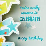 Hallmark Paper Wonder Pop Up Birthday Card (Someone to Celebrate) E14, thumbnail image