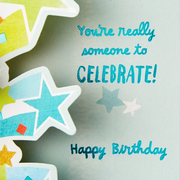 Hallmark Paper Wonder Pop Up Birthday Card (Someone to Celebrate) E14