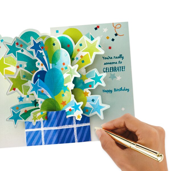 Hallmark Paper Wonder Pop Up Birthday Card (Someone to Celebrate) E14