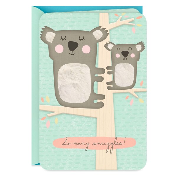Hallmark Baby Shower Card (Koalas, So Many Snuggles) E16