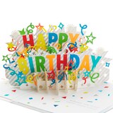 Hallmark Signature Paper Wonder Pop Up Birthday Card (Happy Birthday) E10, thumbnail image