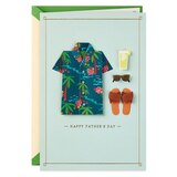 Hallmark Signature Fathers Day Card (Hawaiian Shirt) S9, thumbnail image