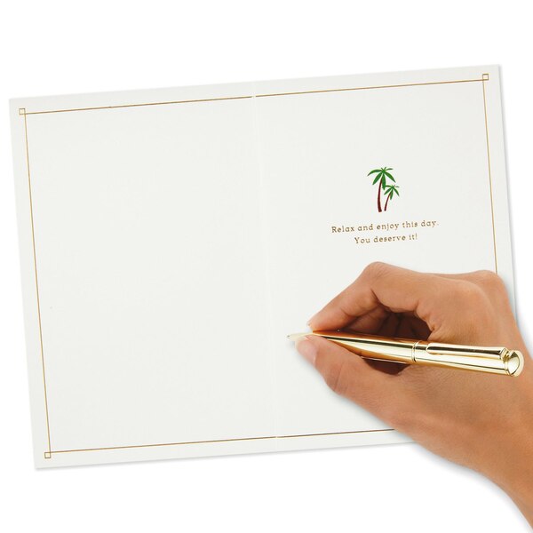 Hallmark Signature Fathers Day Card (Hawaiian Shirt) S9