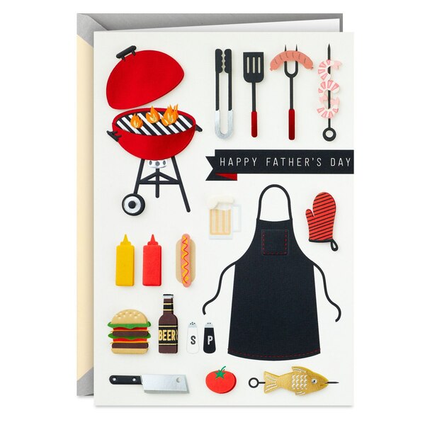 Hallmark Signature Fathers Day Card (Barbecue) S6
