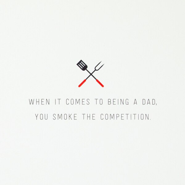 Hallmark Signature Fathers Day Card (Barbecue) S6