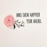 Hallmark Good Mail Birthday Card for Women (Happy Year Ahead) E1, thumbnail image