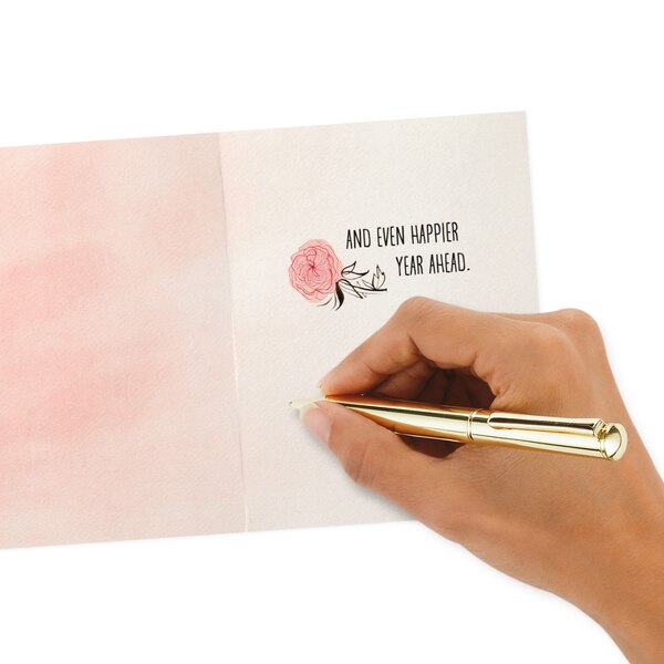 Hallmark Good Mail Birthday Card for Women (Happy Year Ahead) E1