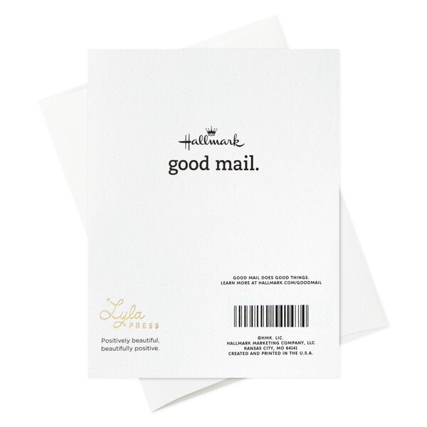 Hallmark Good Mail Birthday Card for Women (Happy Year Ahead) E1