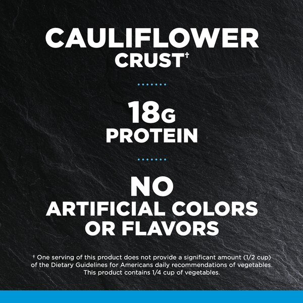 Healthy Choice Turkey Pepperoni Cauliflower Crust Flatbread Pizza, 6 oz