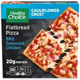 Healthy Choice BBQ Chicken Cauliflower Crust Flatbread Pizza, 6.85 oz, thumbnail image