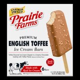 Prairie Farms, English Toffee Ice Cream Bars 6 ct, 16.5 oz, thumbnail image