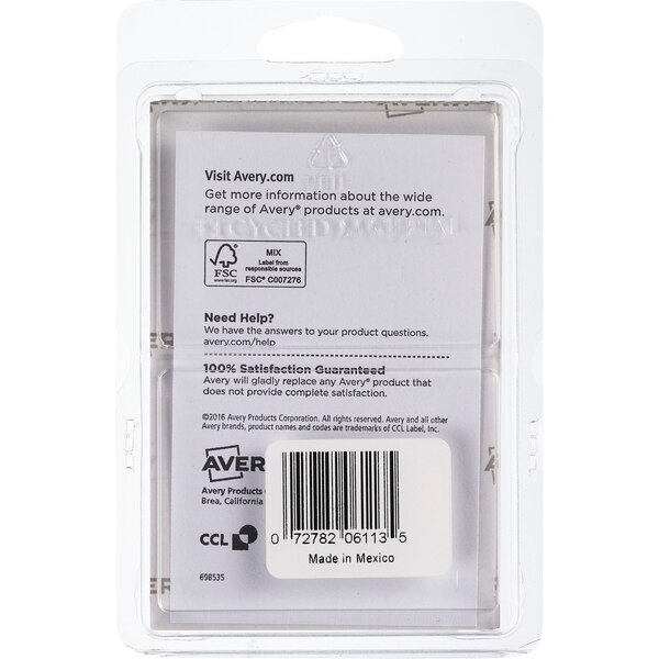 Avery Multi-Use Labels, Permanent