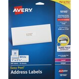 Avery White Mailing Labels 1 X 2-5/8-Inch, thumbnail image