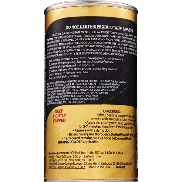 SoftSheen-Carson Magic Shaving Powder