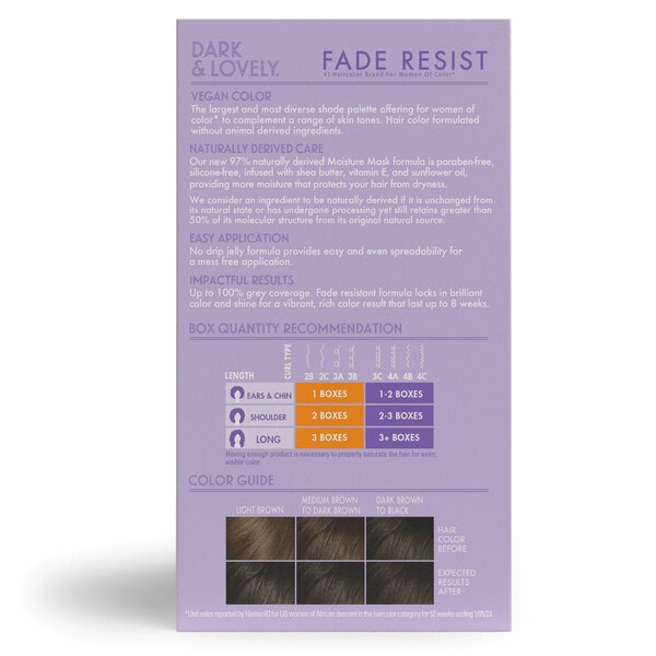 Dark & Lovely Fade Resist Permanent Hair Color