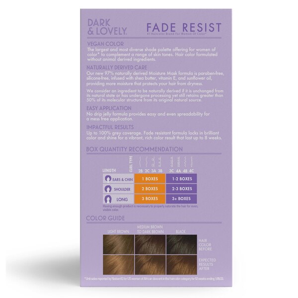Dark & Lovely Fade Resist Permanent Hair Color