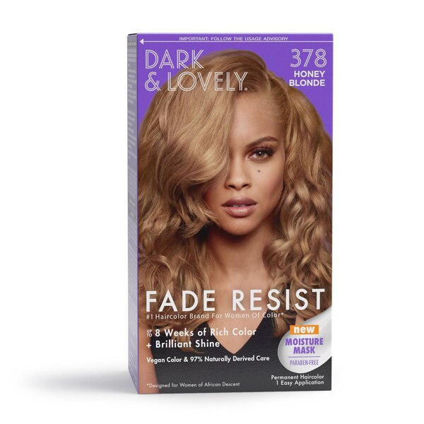 Dark & Lovely - Tinte para cabello permanente, resistente a la decoloración