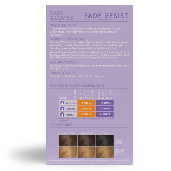 Dark & Lovely Fade Resist Permanent Hair Color