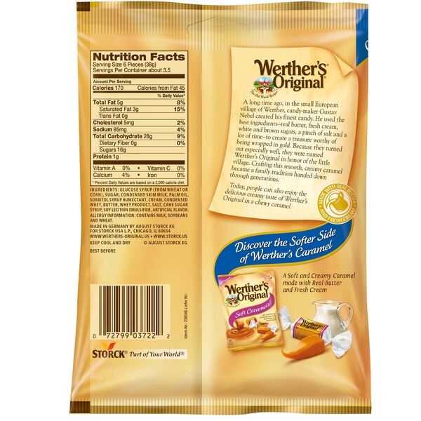 Werther's Classic Original Chewy Caramels, 5 oz