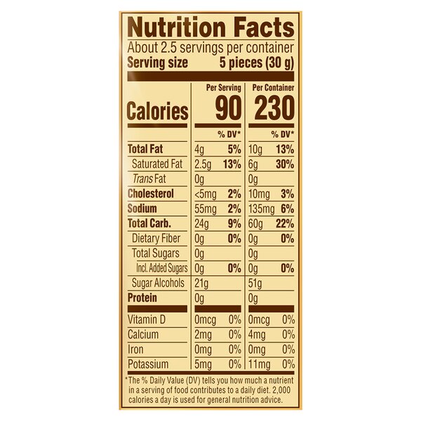 Werther's Original Sugar Free Chewy Caramels, 2.75 oz