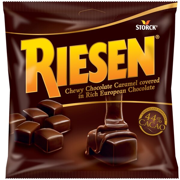 Riesen Chocolate Covered Chewy Caramel Candy, 5.5 oz
