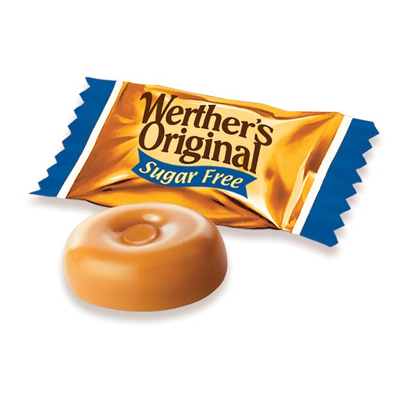 Werther's Sugar Free Original Hard Caramel Candies, 7.7 oz