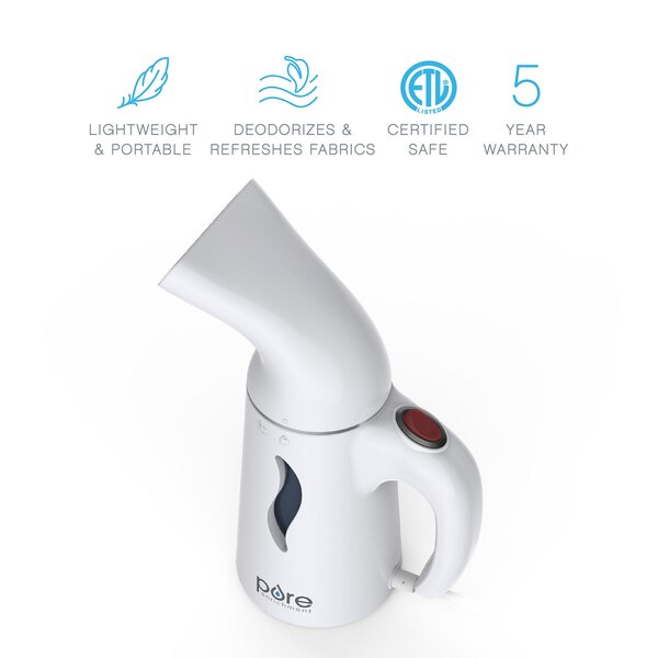 Pure Enrichment PureSteam Portable Fabric Steamer
