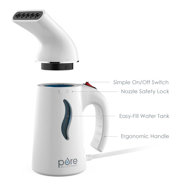 Pure Enrichment PureSteam Portable Fabric Steamer