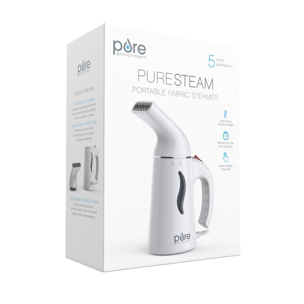 Pure Enrichment PureSteam Portable Fabric Steamer