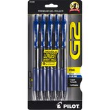 G2 Premium Gel Roller Fine Pens, Blue Ink, thumbnail image