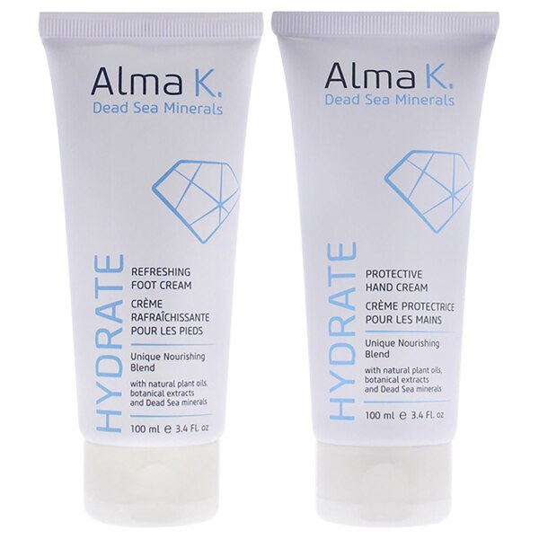 Alma K Happy Hands Happy Feet Lotion, 2 Piece Set
