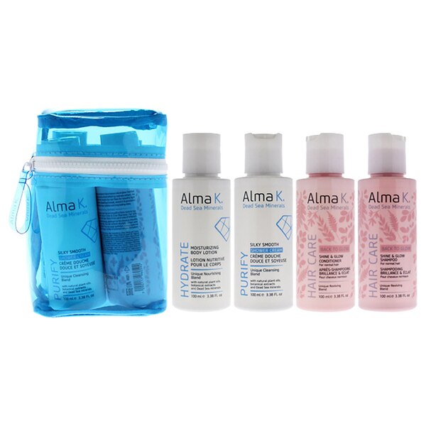 Alma K Head to Toe Essentials Kit, 4 Piece Kit