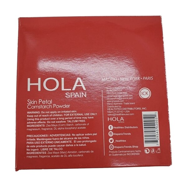 Hola Spain Gift Set, Body Lotion and Talcum Powder